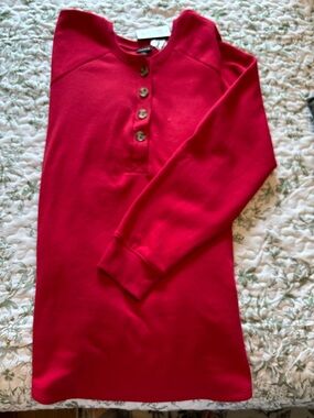torrid Red Henley Sweatshirt New With Tags